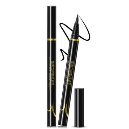 Crayon d'eye-liner liquide noir imperméable Grands yeux Maquillage longue durée Eyeliner Stylo Maquillage lisse Rapide Séchage rapide Outil cosmétique pour les yeux